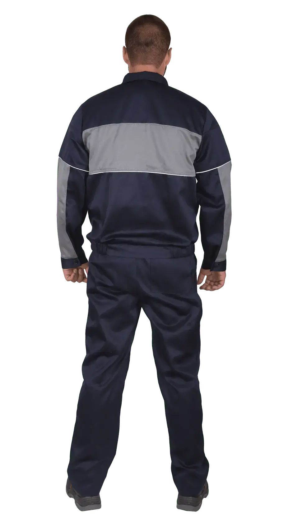 Костюм рабочий мужской летний RONTA KSPEGAS темно-синий, серый