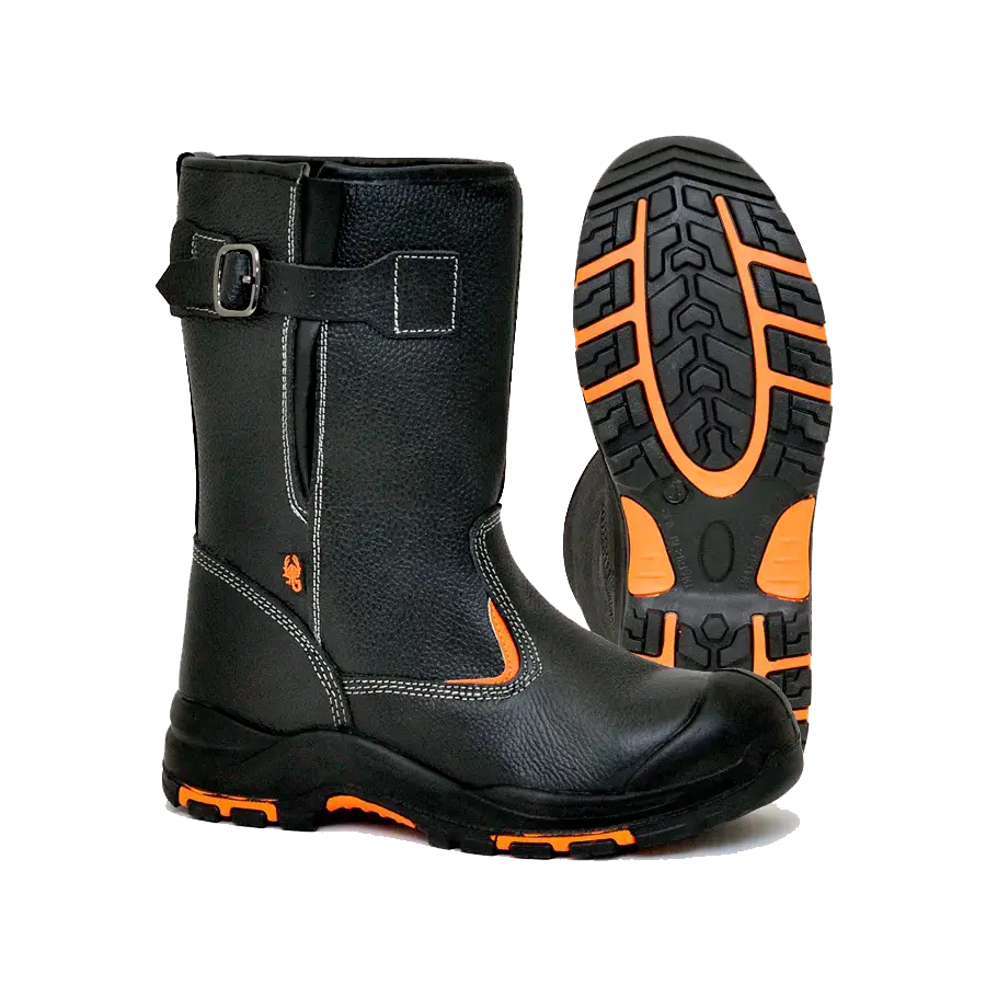 Сапоги Скорпион-Премиум нат.мех ПУ/Нитрил