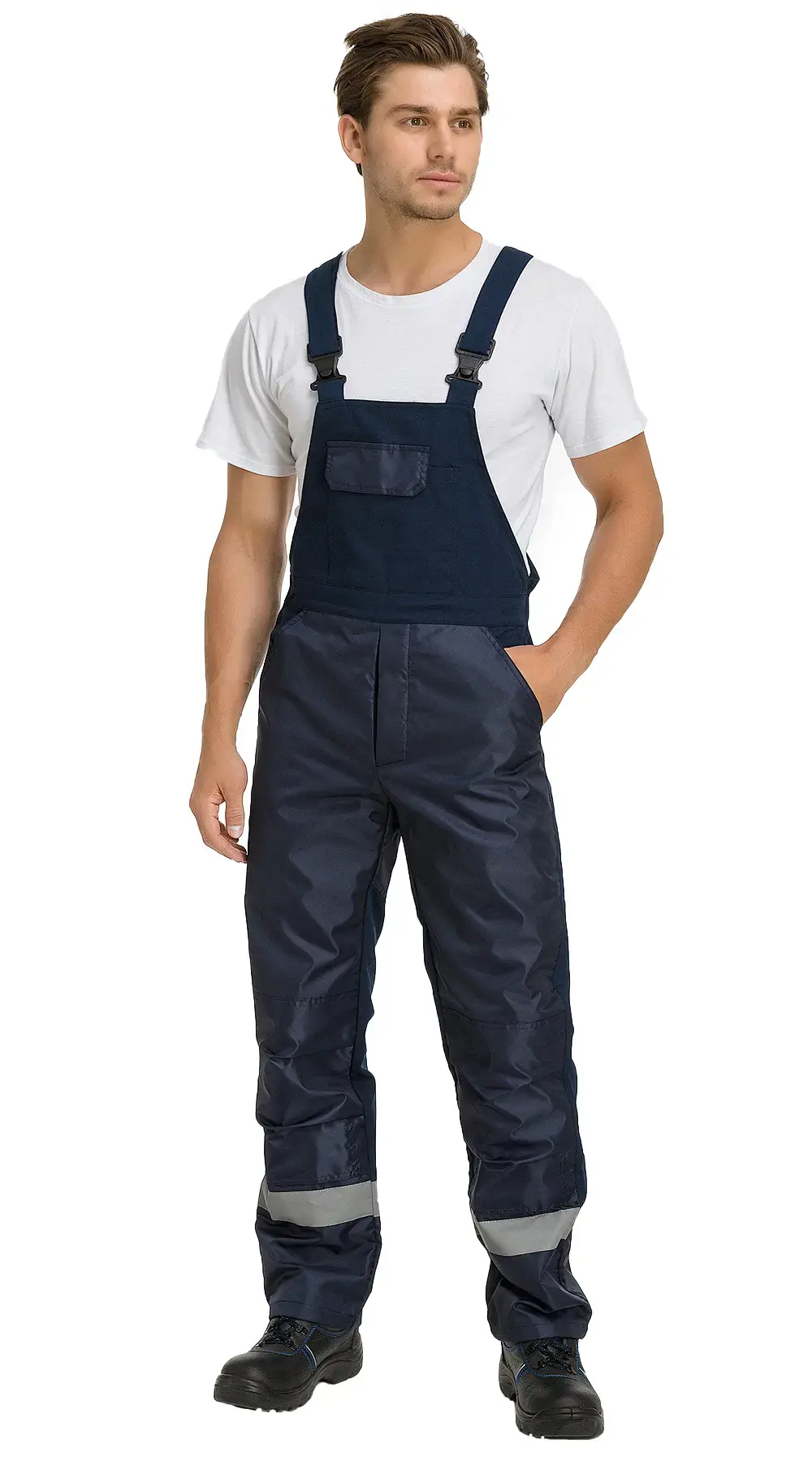 Костюм нефтяника рабочий летний защитный RONTA KS502 Нефть-Антистат темно-синий