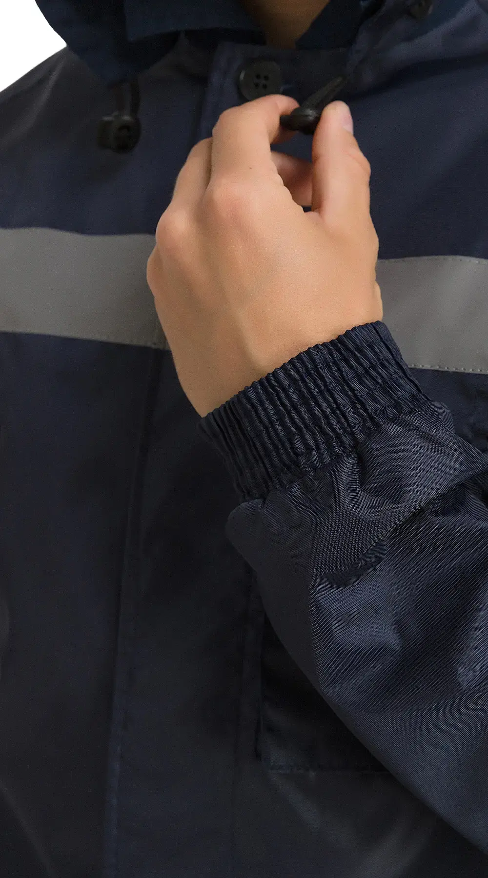 Костюм нефтяника рабочий летний защитный RONTA KS502 Нефть-Антистат темно-синий