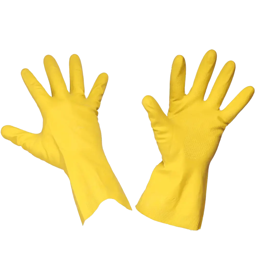 Перчатки "Лотос" хозяйственные резиновые