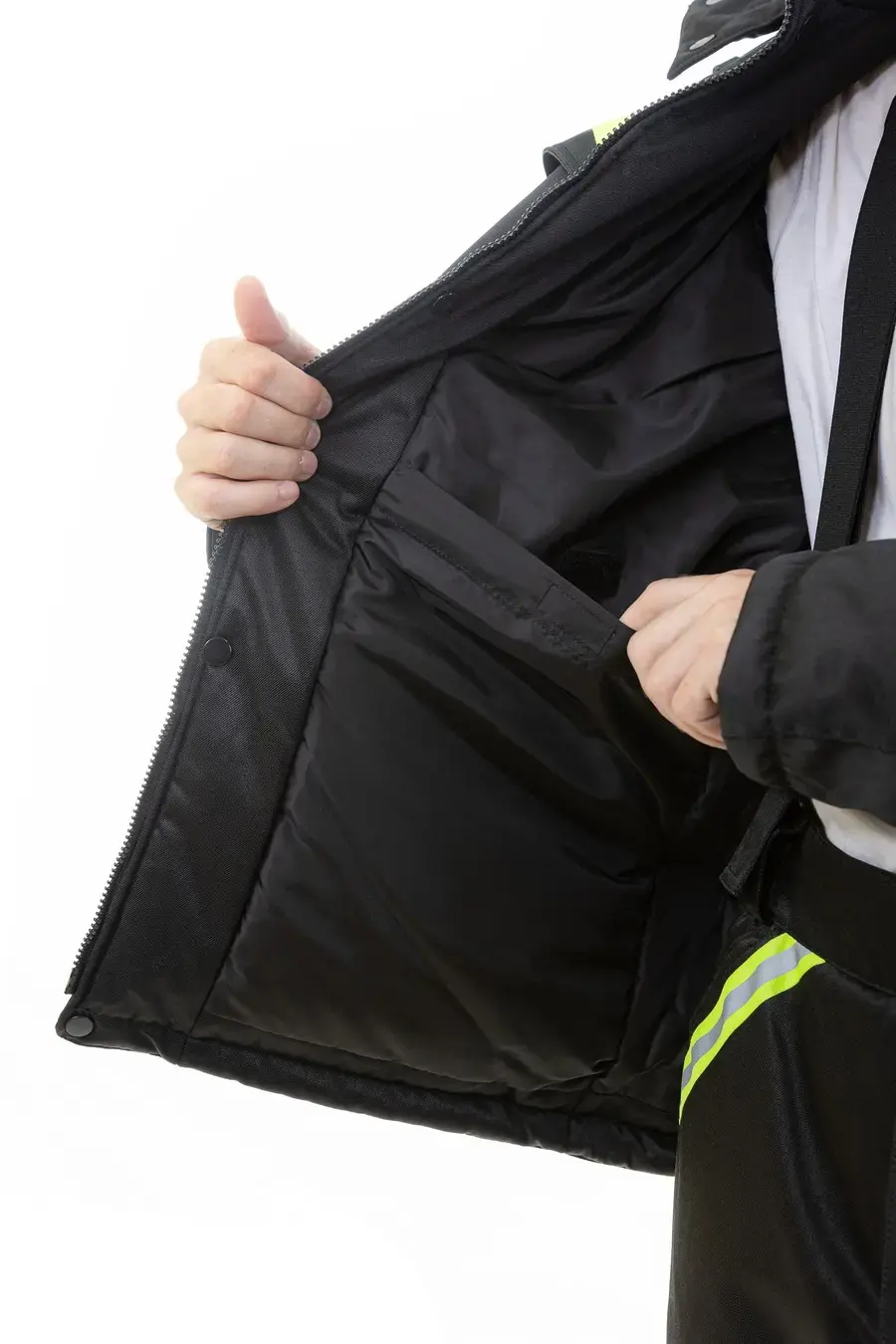 Зимний рабочий костюм BRODEKS KW 601, черный