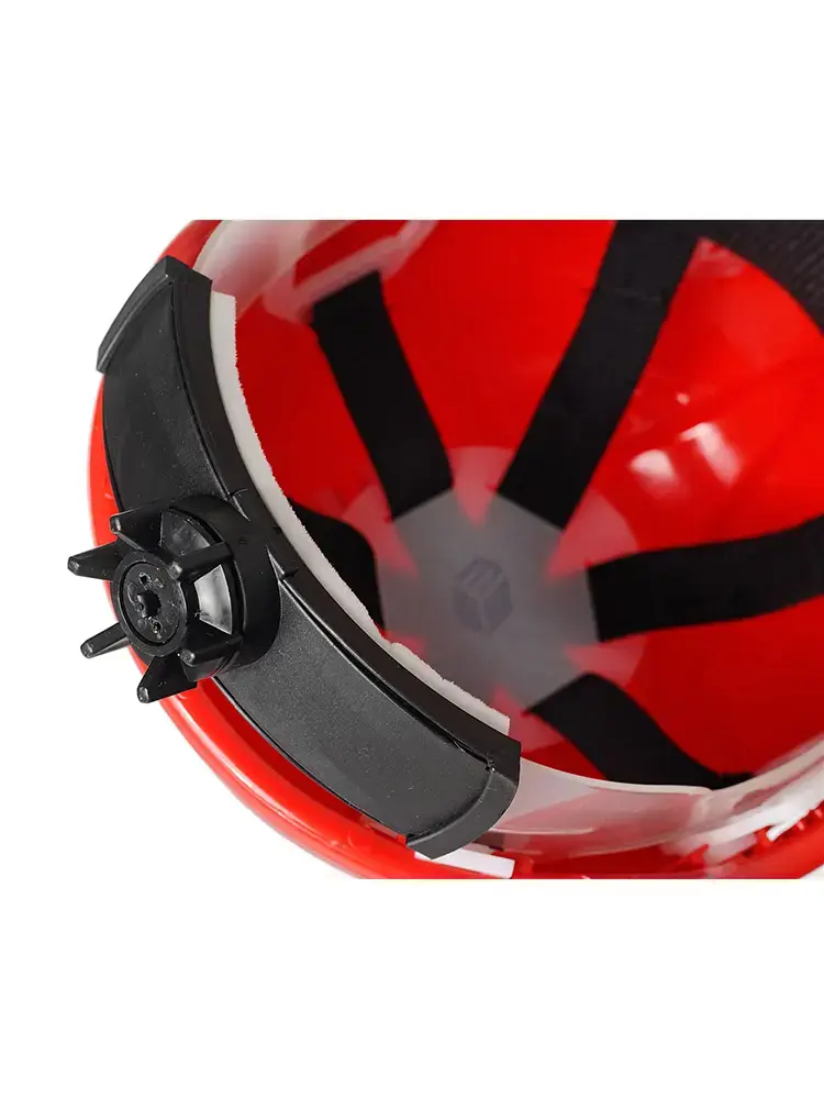 Каска защитная "ЕВРОПА-ЛЮКС" красная