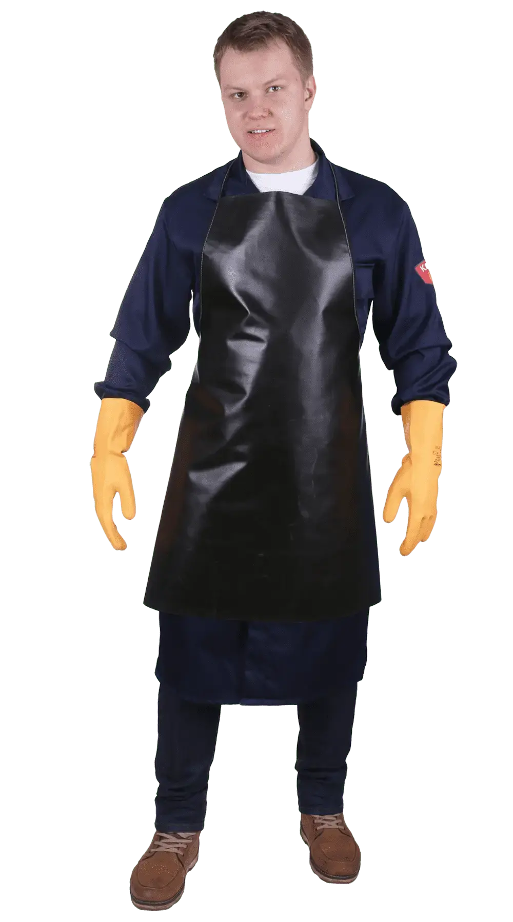 Фартук прорезиненный