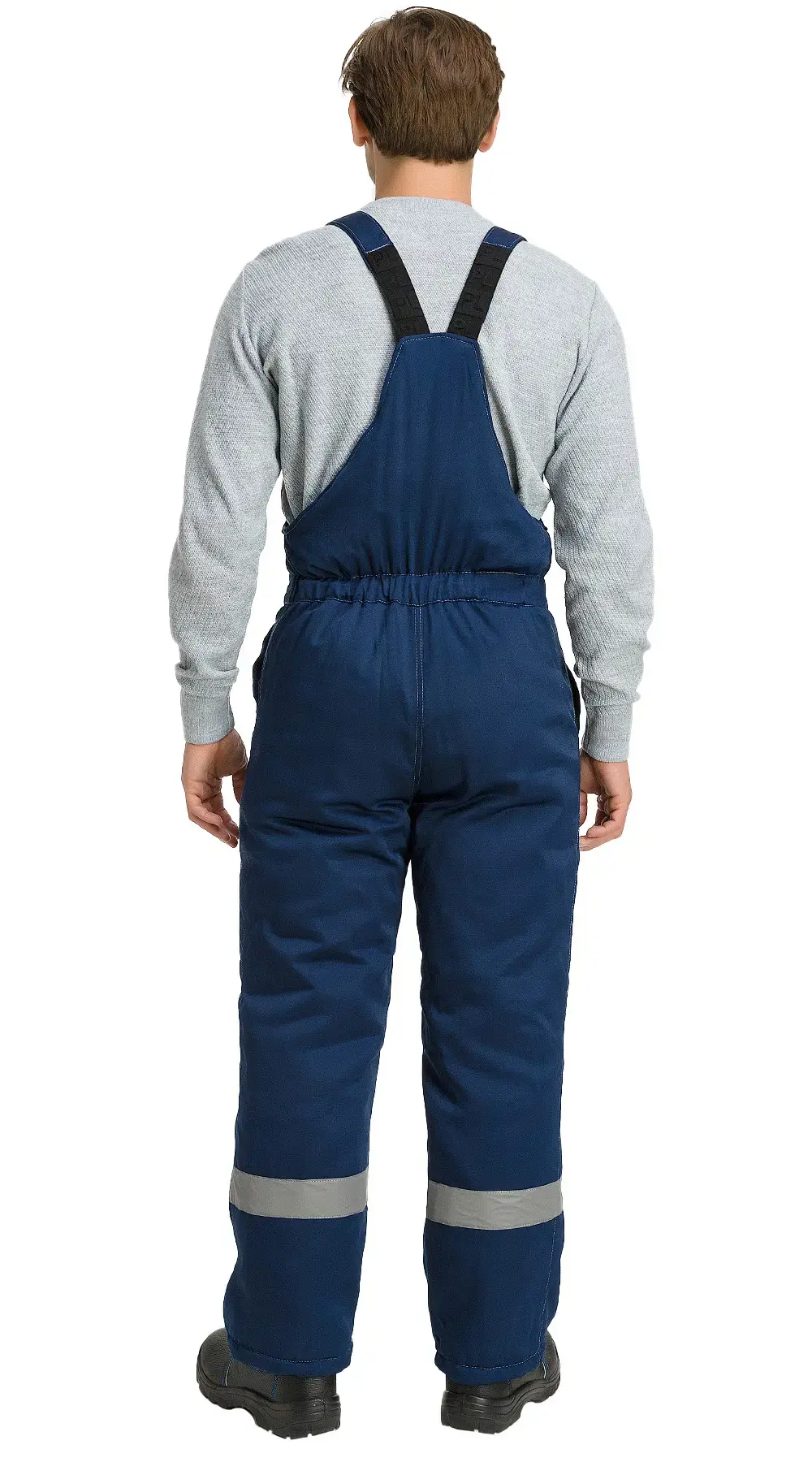 Костюм рабочий мужской утепленный зимний RONTA KS241 темно-синий, оранжевый