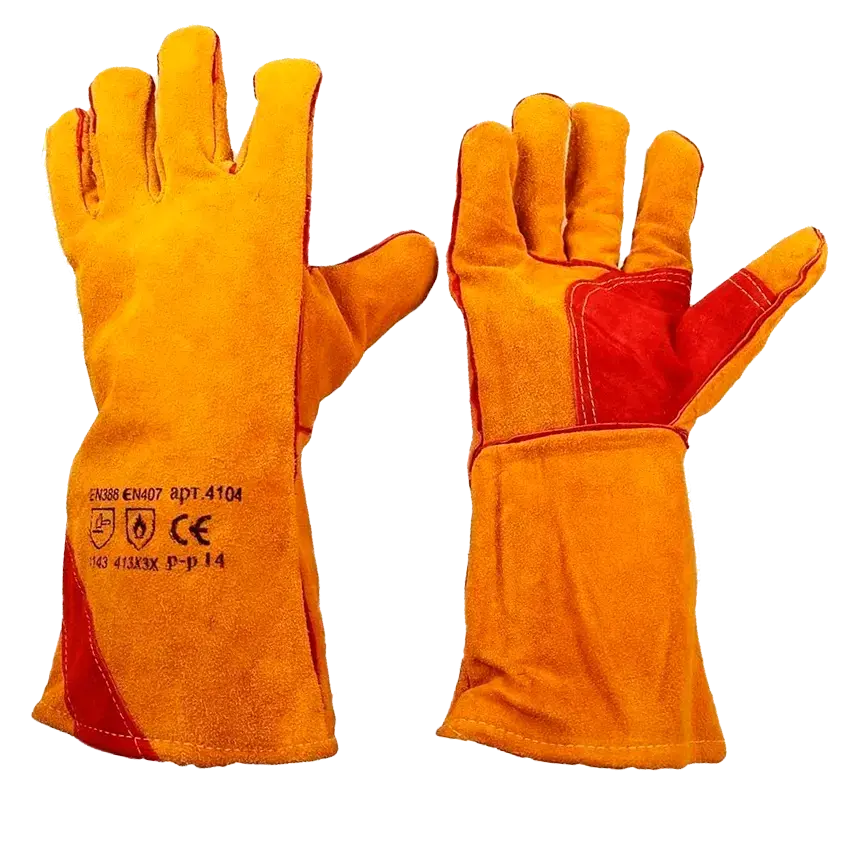 Краги спилковые ЛЮКС-Кевлар