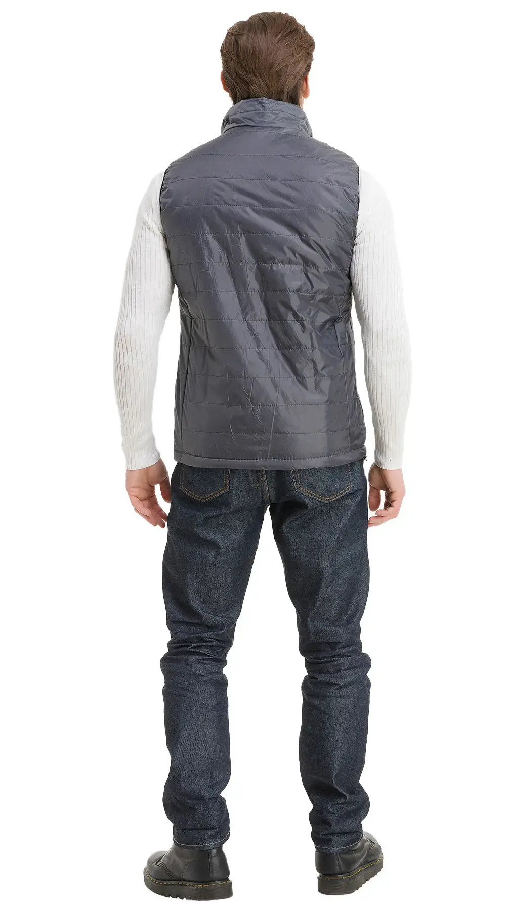 Жилет рабочий мужской утепленный зимний RONTA JT1001 серый