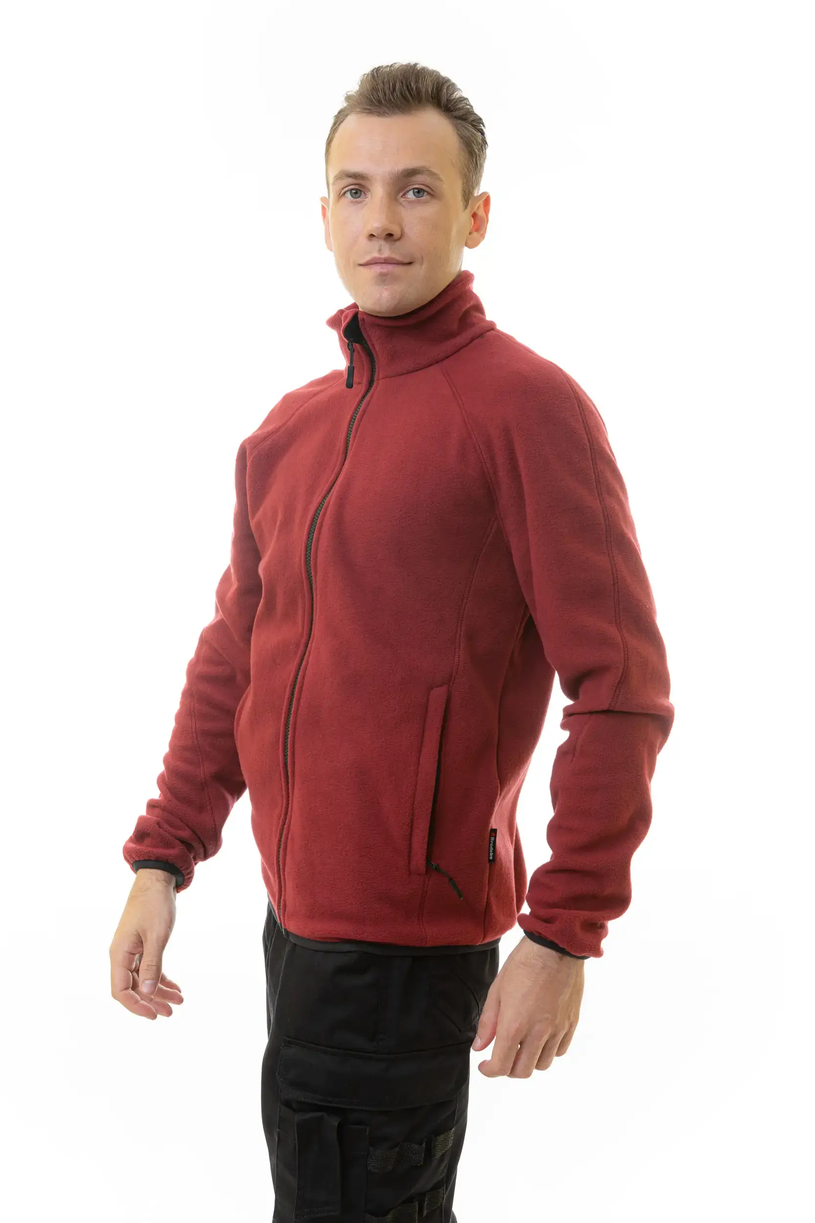 Толстовка флисовая BRODEKS KS211, бордо Толстовка флисовая BRODEKS KS211, бордо