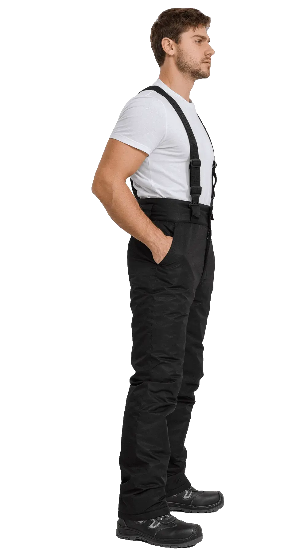 Брюки рабочие мужские утепленные RONTA BR930 MEMBRANE черные