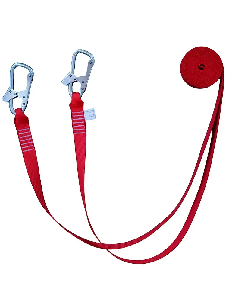Строп из ленты 5 метров с двумя монтажными карабинами