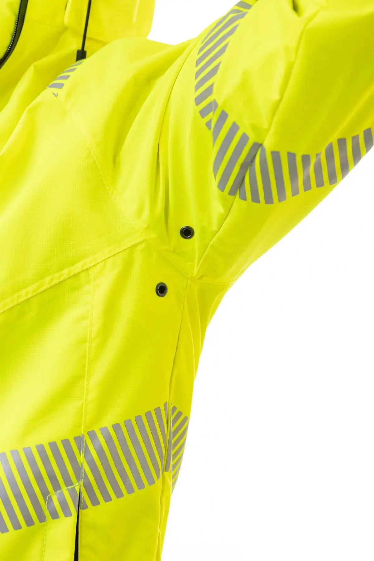 Летняя сигнальная куртка-парка BRODEKS KS223, желтый