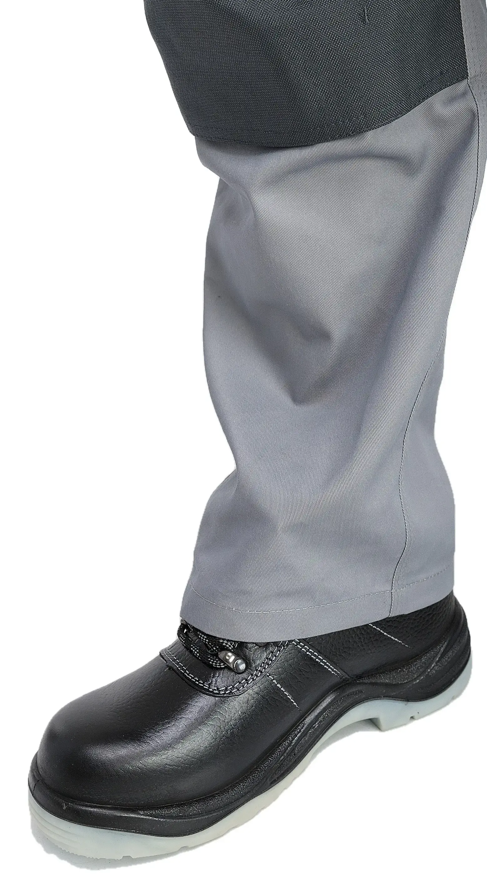 Полукомбинезон рабочий мужской летний RONTA PL2020 светло-серый, темно-серый