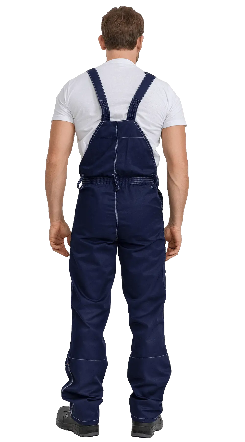 Полукомбинезон рабочий мужской летний RONTA PL208 темно-синий