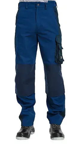 Брюки рабочие мужские летние RONTA BR2020 синие, темно-синие