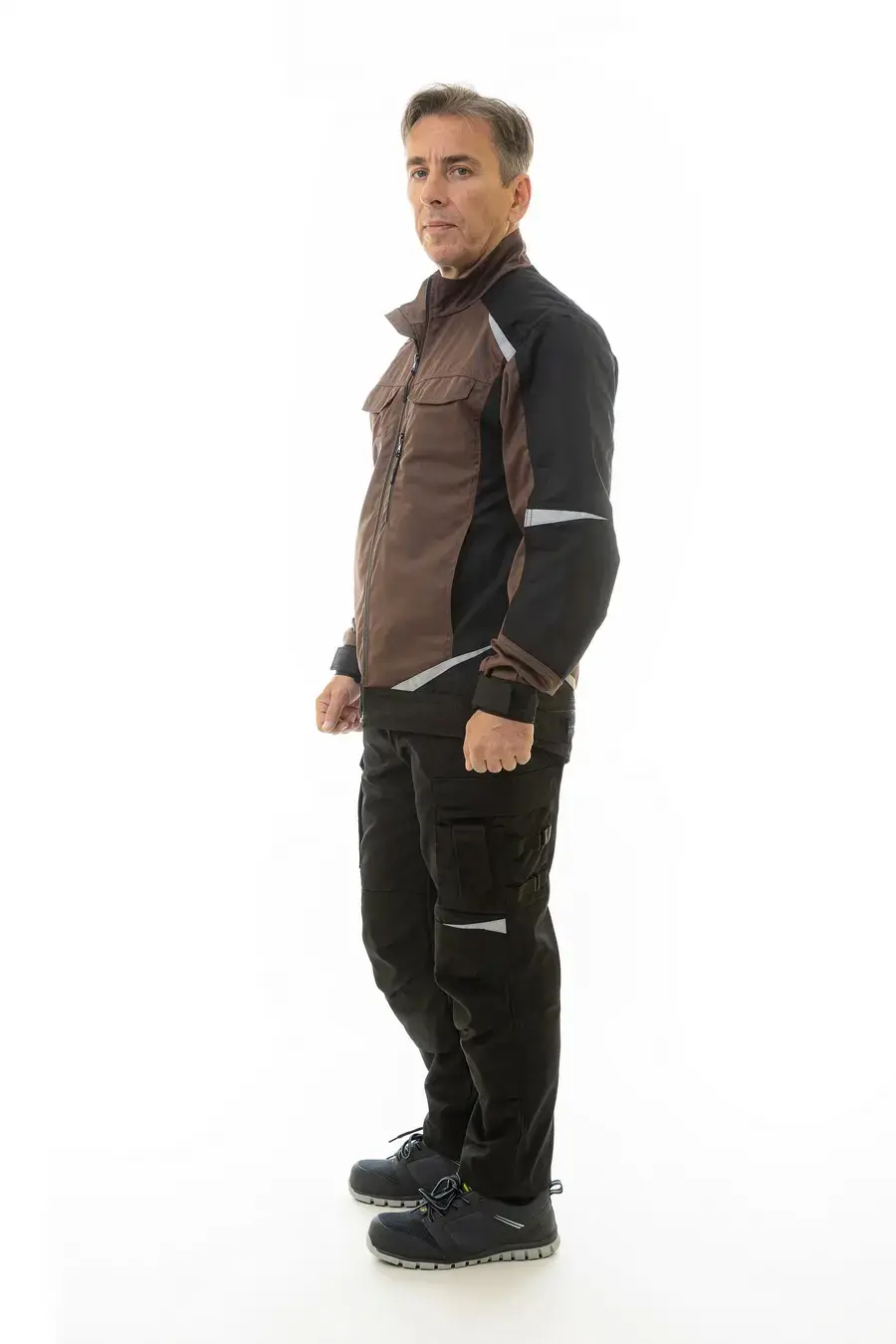 Куртка BRODEKS KS202, коричневый/черный