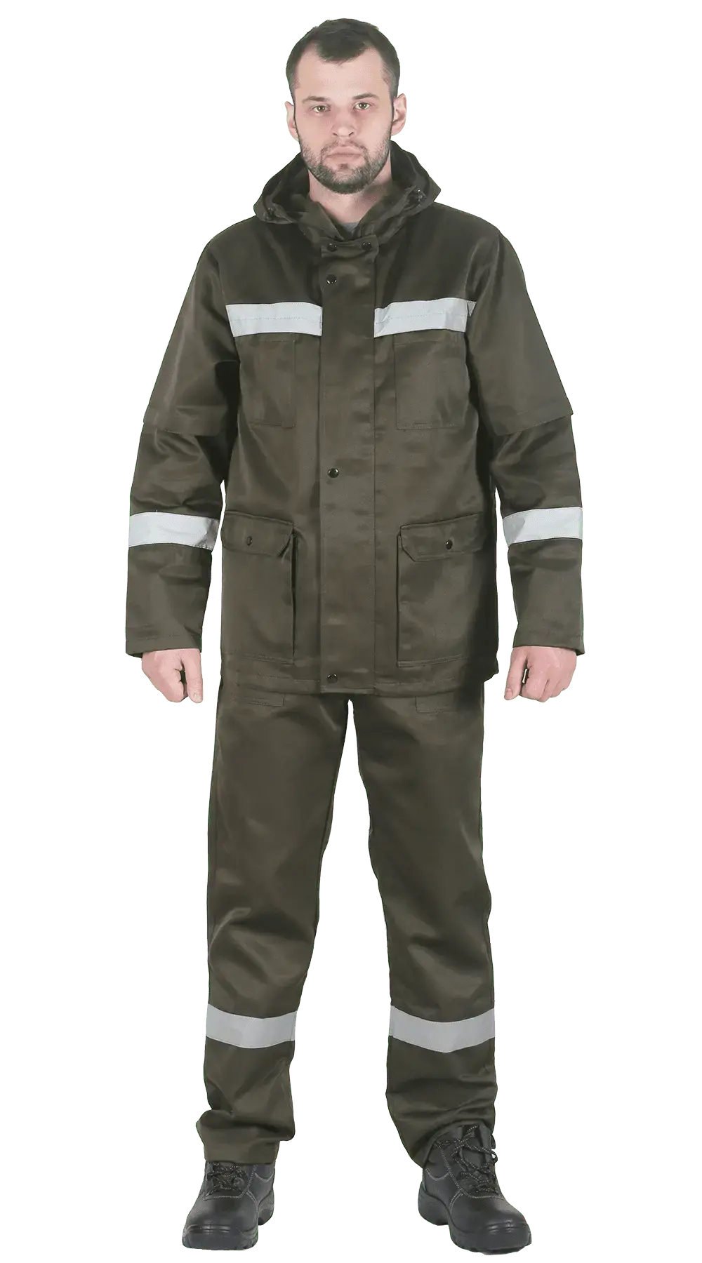 Костюм рабочий мужской летний RONTA KS285 темно-зеленый