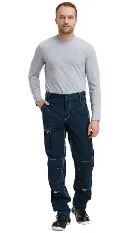 Брюки рабочие мужские летние Техноавиа "Скаймастер" темно-синие Брюки рабочие мужские летние Техноавиа "Скаймастер" темно-синие