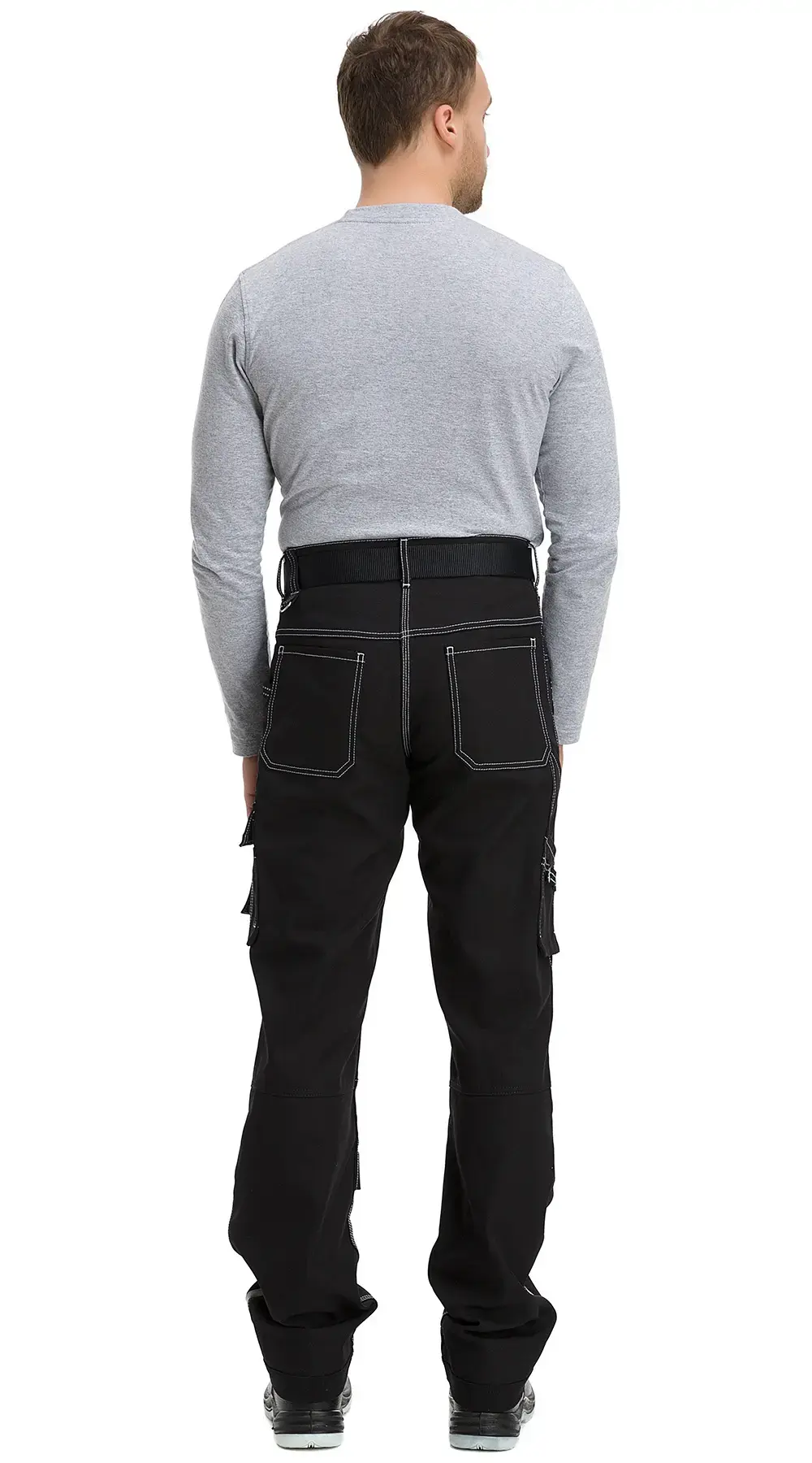 Брюки рабочие мужские летние Техноавиа "Стокгольм" черные