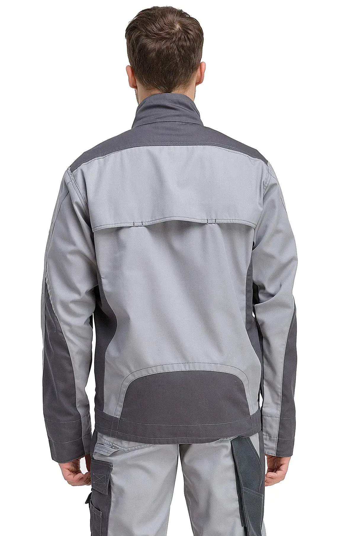 Куртка рабочая мужская летняя RONTA KR2020 светло-серый, темно-серый