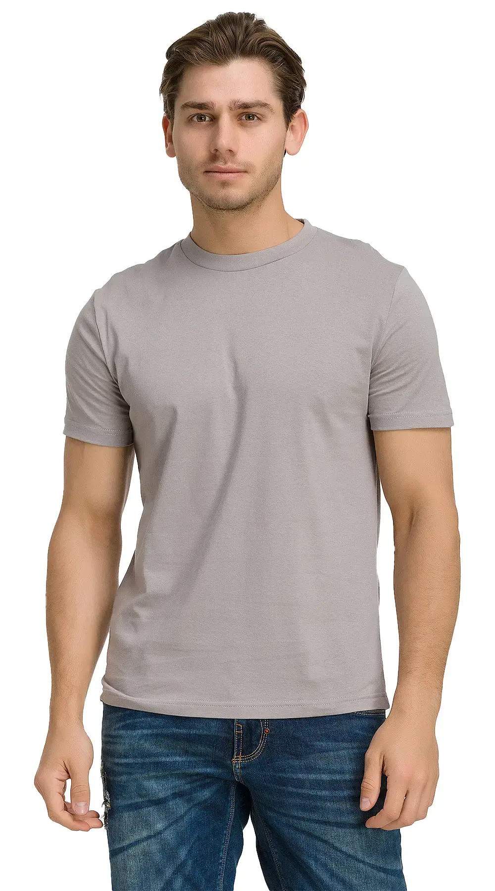 Футболка мужская RONTA FUT001 серая