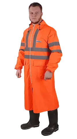 Плащ ПВХ «Extra-Vision WPL» (оранжевый) Плащ ПВХ «Extra-Vision WPL» (оранжевый)