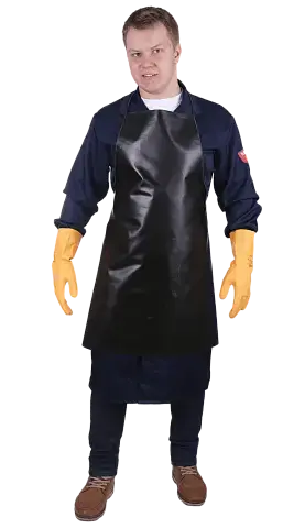 Фартук прорезиненный