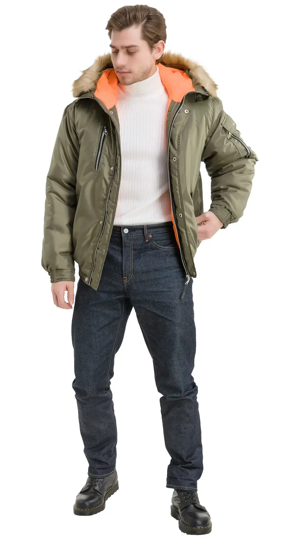 Куртка рабочая мужская зимняя утепленная Эталон "Аляска" хаки