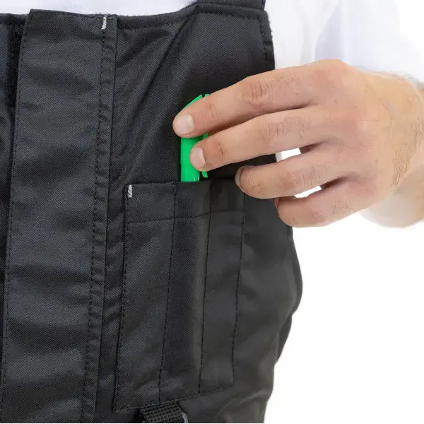 Зимний полукомбинезон BRODEKS KW403, черный 