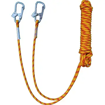 Строп из каната 20 м с двумя монтажными карабинами Строп из каната 20 м с двумя монтажными карабинами