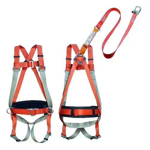 Страховочная система со стропом из ленты с амортизатором УС 2 аАЖ