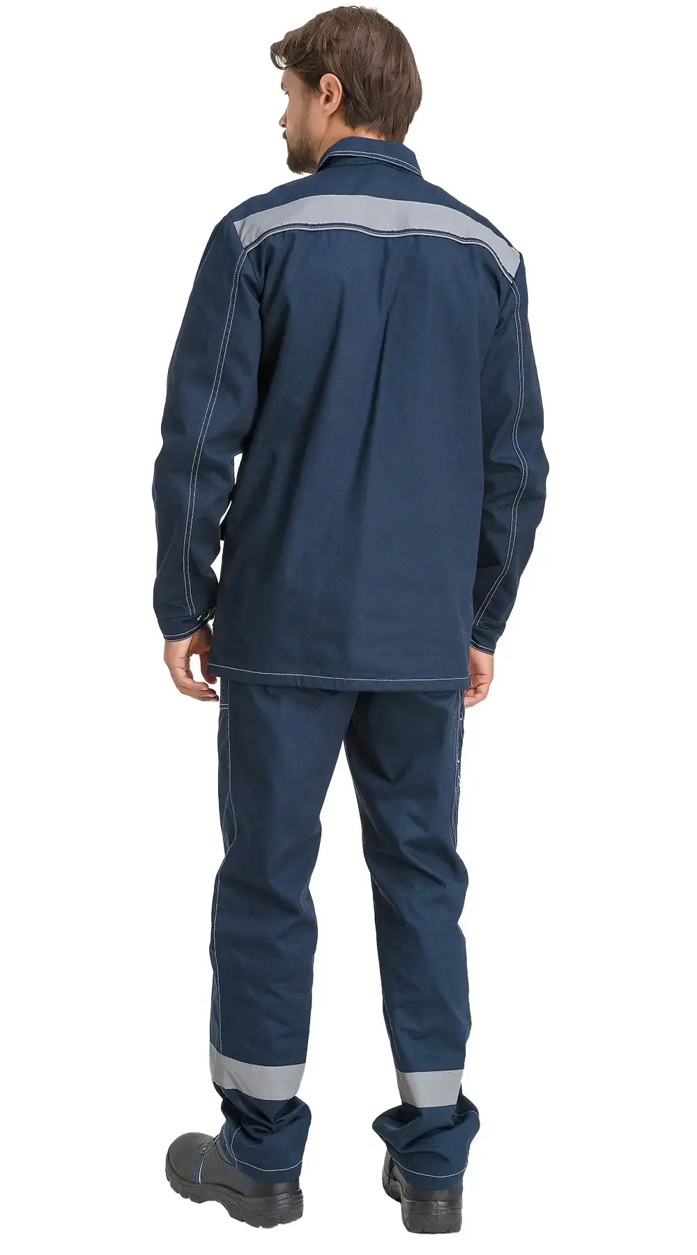 Костюм рабочий мужской летний RONTA KS821 с брюками т. синий