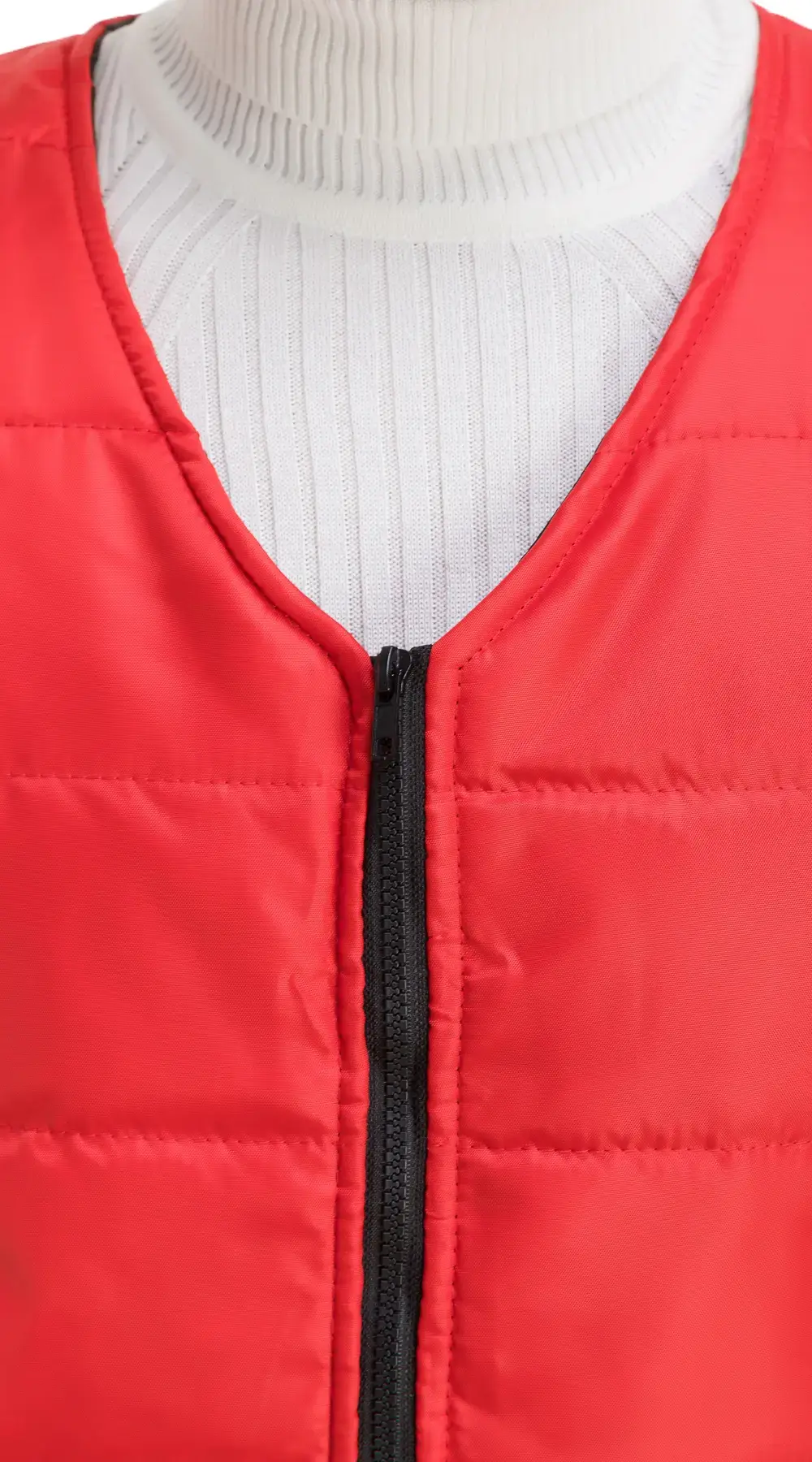 Жилет рабочий мужской утепленный зимний RONTA JT1003 красный