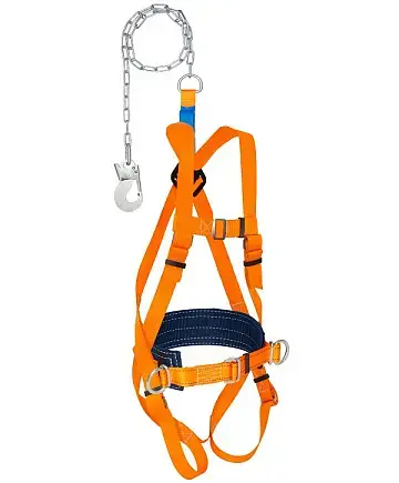 Страховочная система со стропом из цепи с амортизатором УС 2 аГЖ Страховочная система со стропом из цепи с амортизатором УС 2 аГЖ