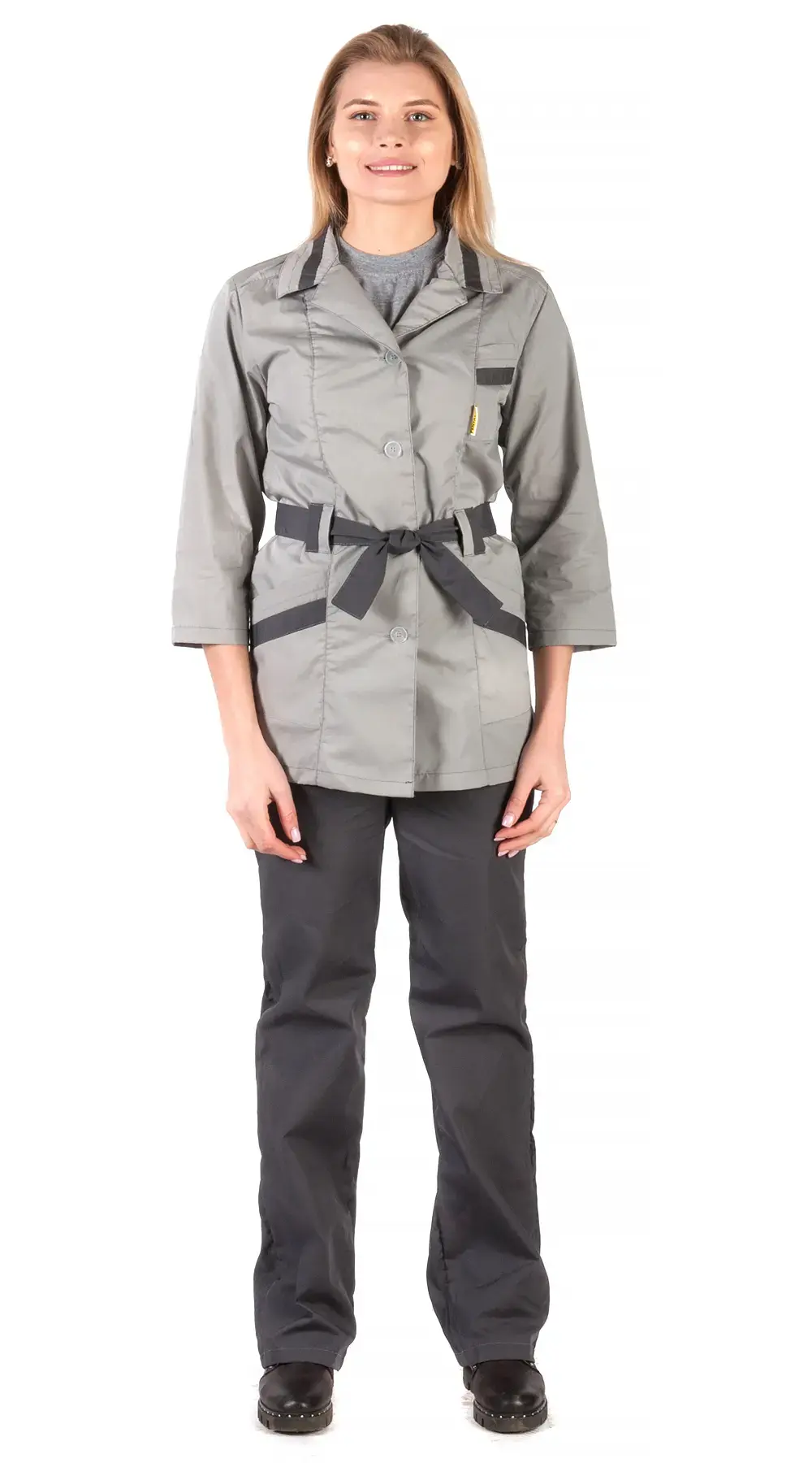 Костюм рабочий женский летний RONTA KS510 серый, темно-серый
