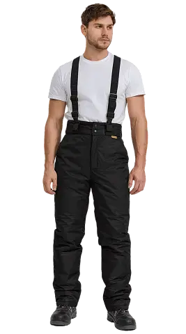 Брюки рабочие мужские утепленные RONTA BR930 MEMBRANE черные Брюки рабочие мужские утепленные RONTA BR930 MEMBRANE черные