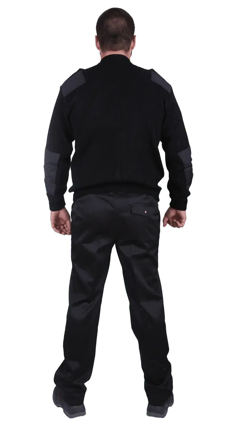 Свитер-джемпер офицерский RONTA черный