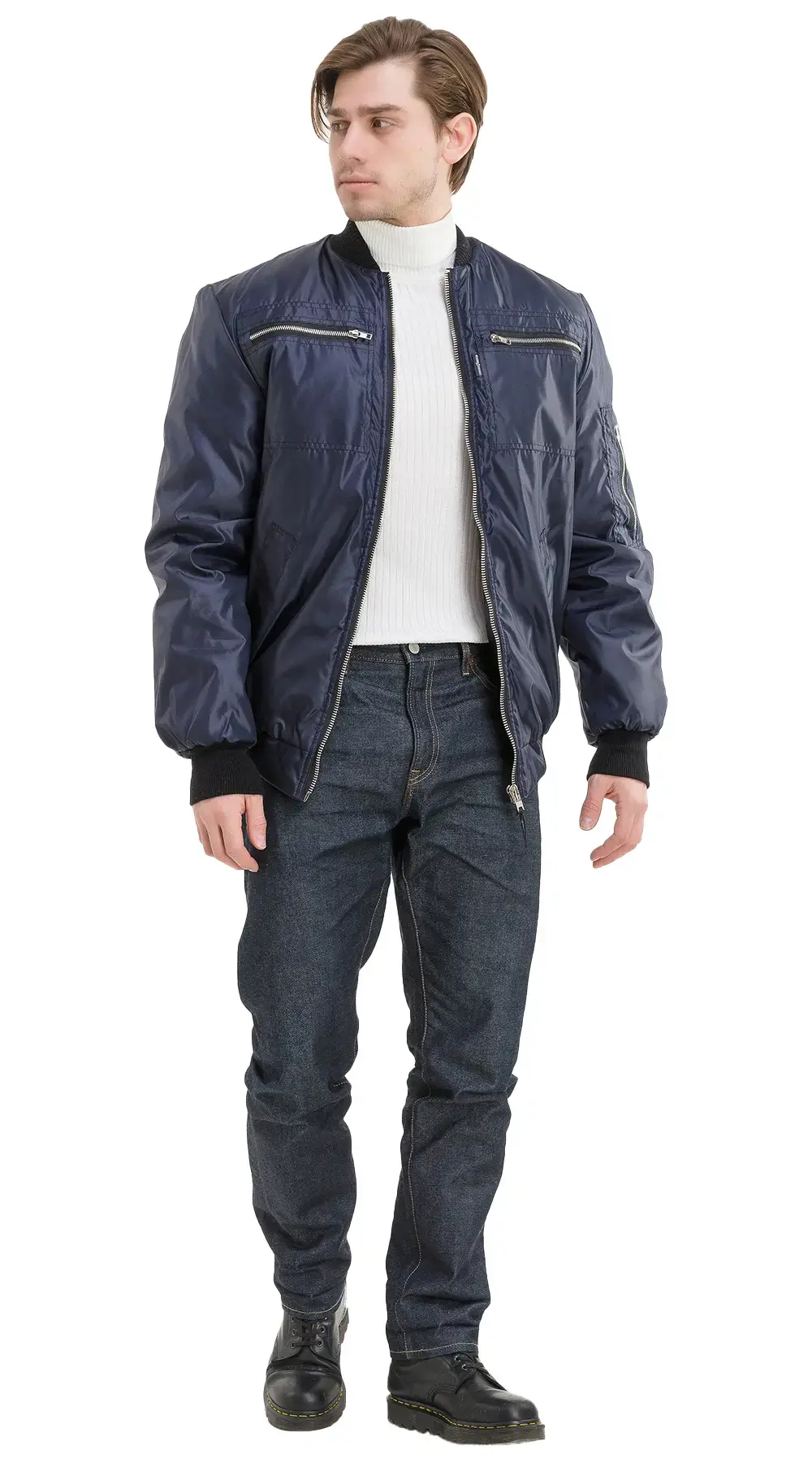 Куртка рабочая мужская зимняя утепленная Восток-Сервис "Штурман" синяя