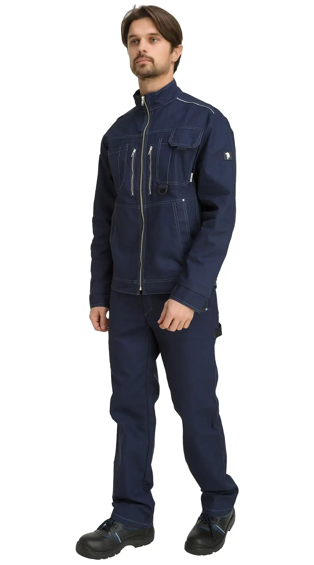 Костюм рабочий мужской летний RONTA KS201 с брюками синий