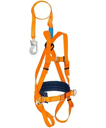 Страховочная система со стропом из ленты с амортизатором УС 2 аАЖ Страховочная система со стропом из ленты с амортизатором УС 2 аАЖ