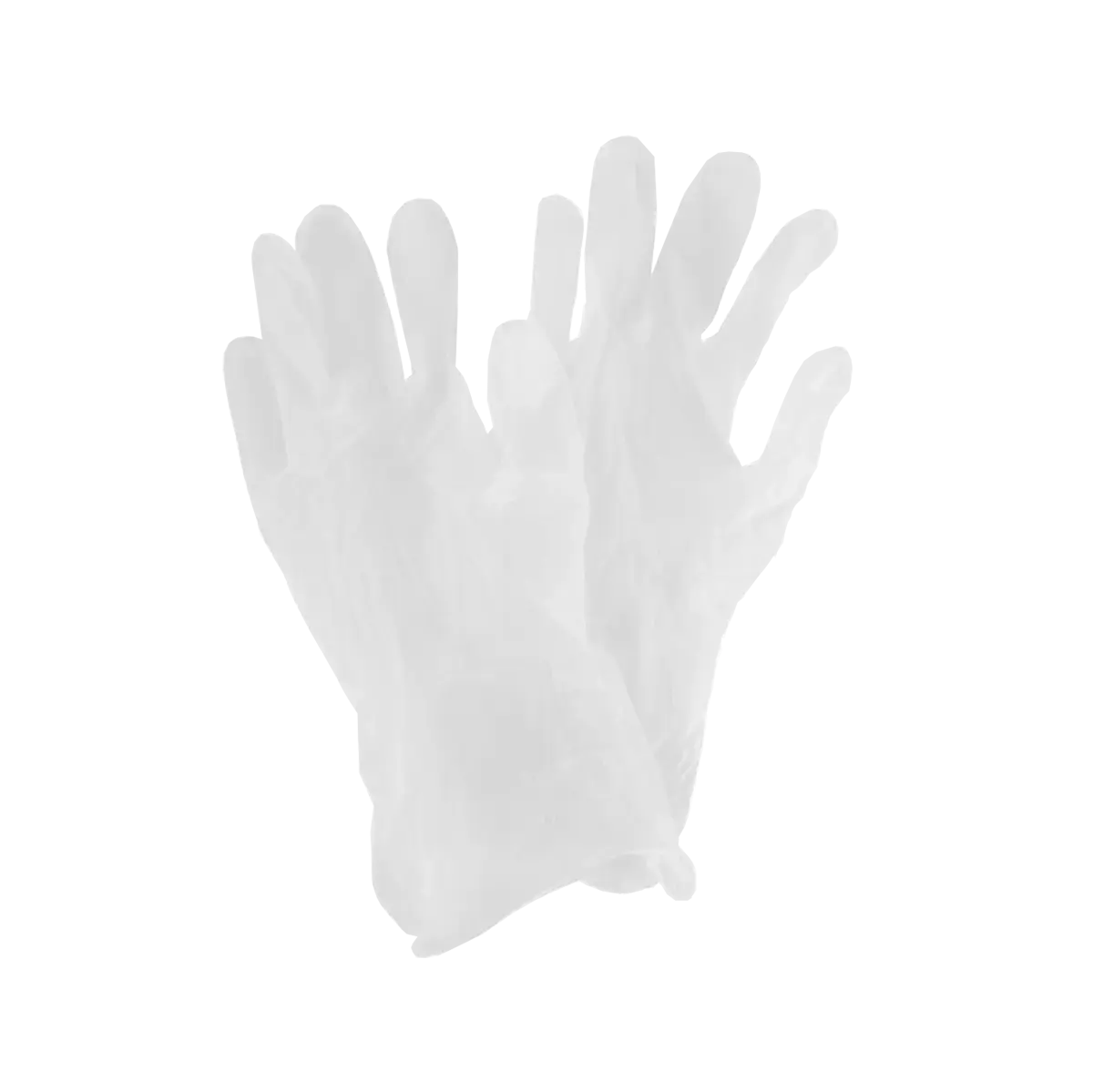 Перчатки виниловые одноразовые