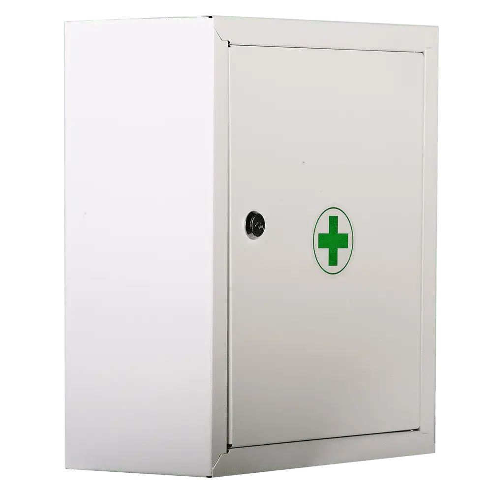 Аптечка для оказания 1-ой помощи (Приказ №169, метал. шкаф)
