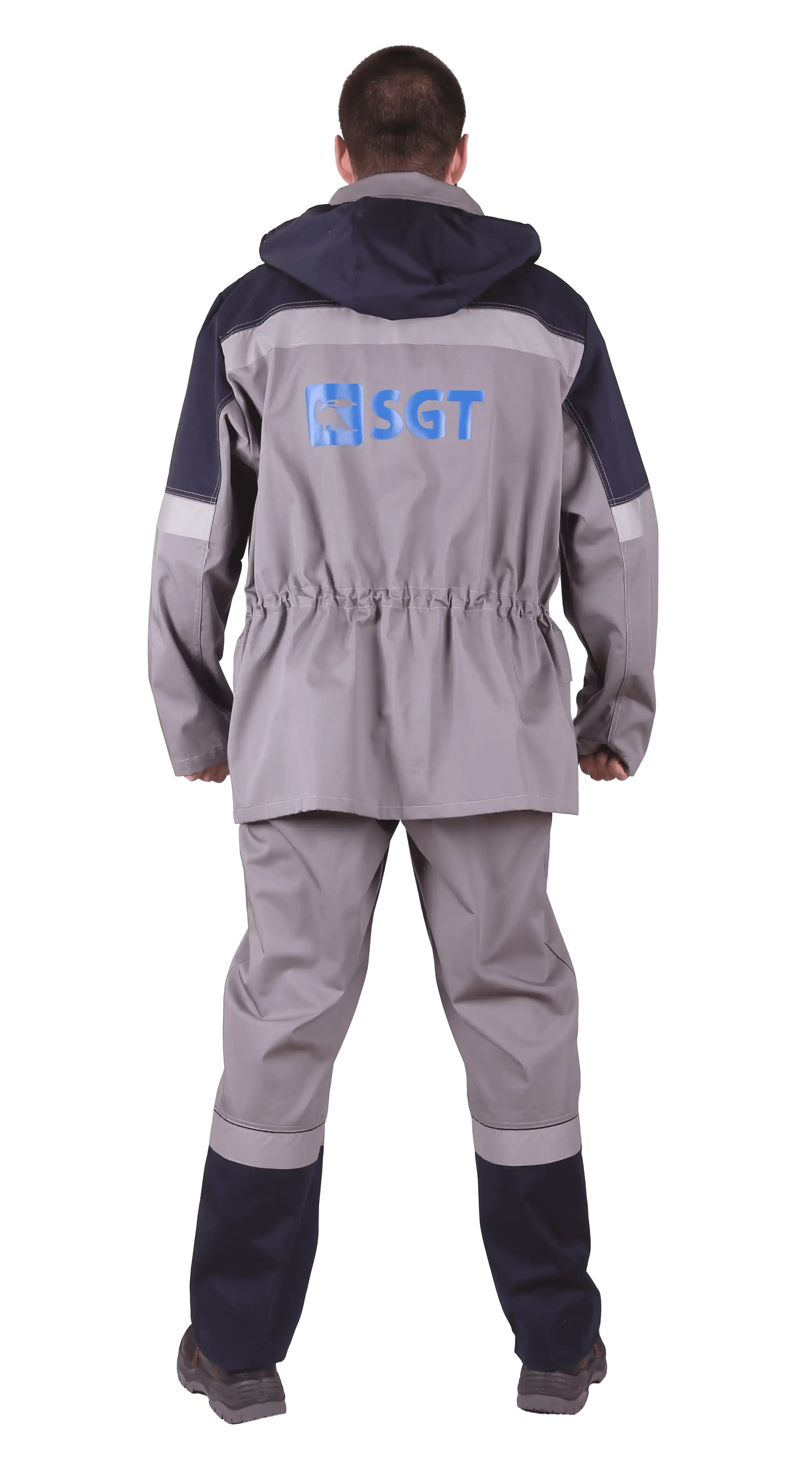 Костюм рабочий мужской летний RONTA KSSGT светло-серый, темно-серый