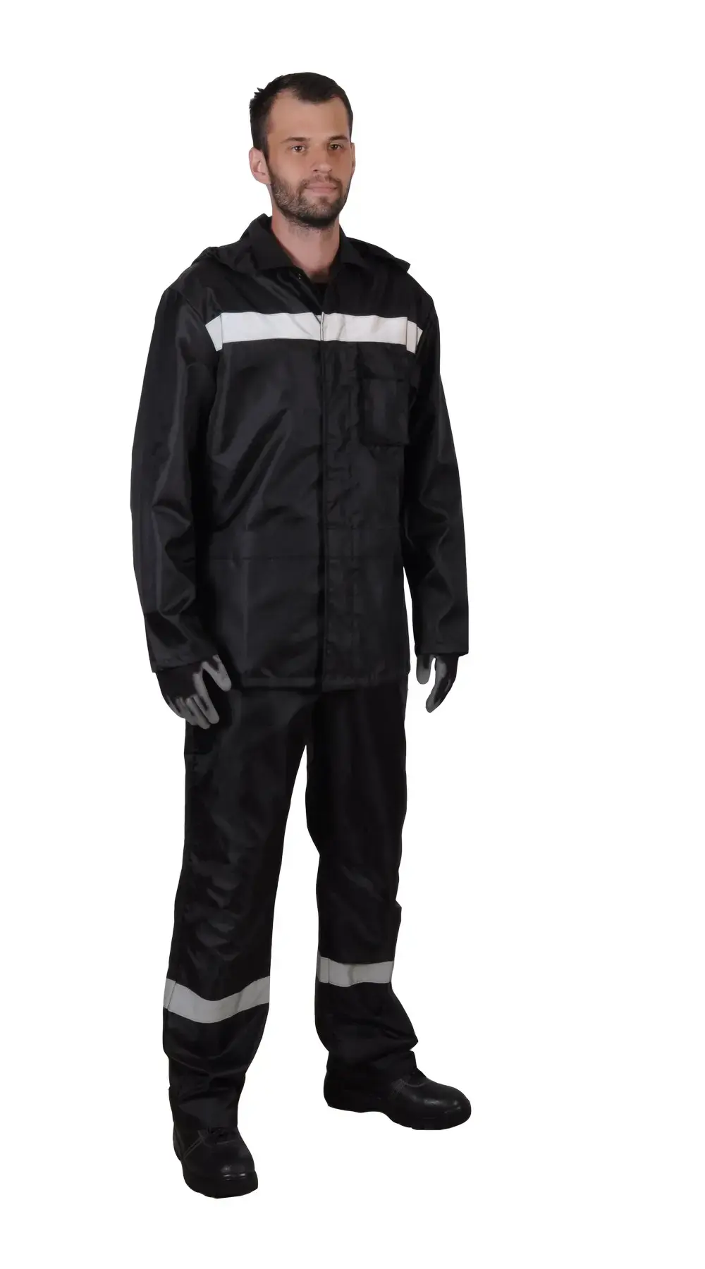 Костюм нефтяника рабочий мужской летний RONTA KS502 черный