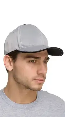 Кепка RONTA KP013 светло-серая, черная