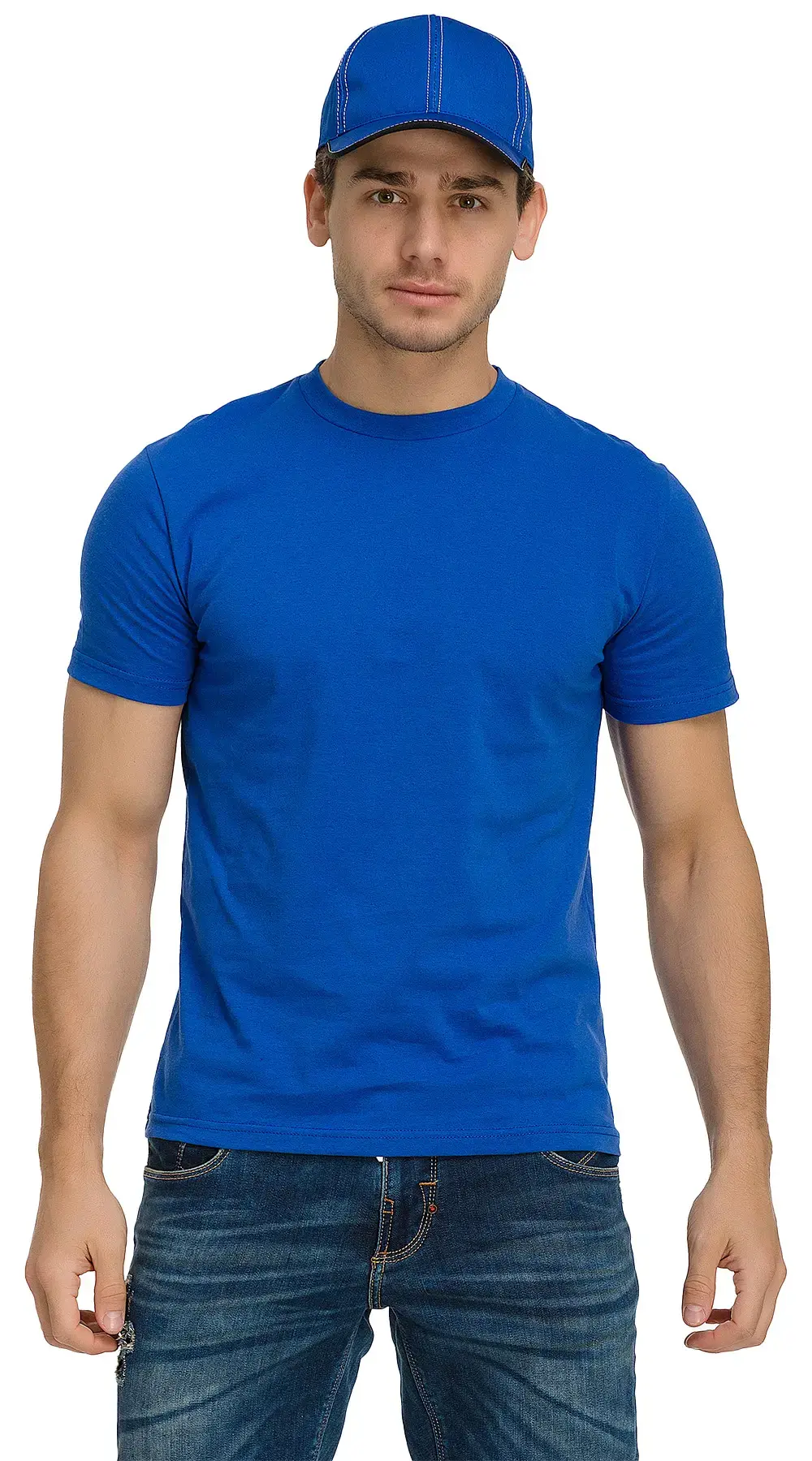 Кепка RONTA KP010 васильковая, черная