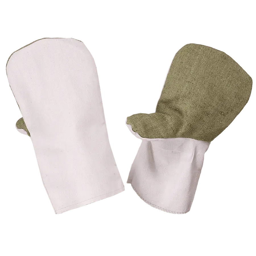 Рукавицы х/б с брезентовым наладонником