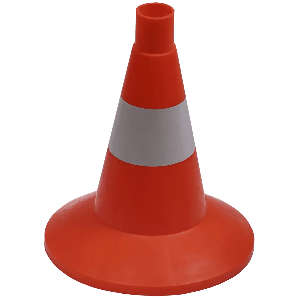 Конус сигнальный с СОП мягкий