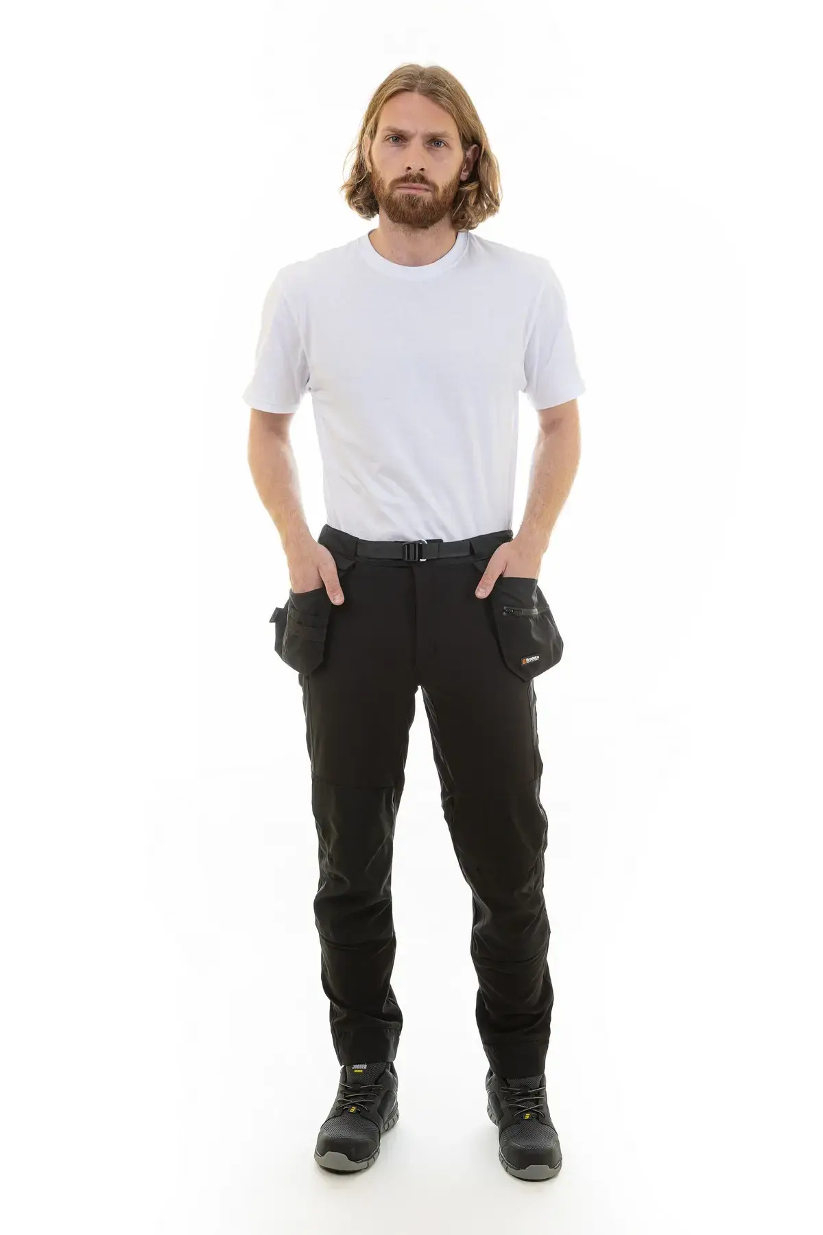 Брюки летние рабочие Brodeks KS 310 стрейч, черный