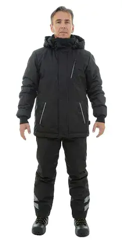 Зимняя куртка BRODEKS KW210, черный