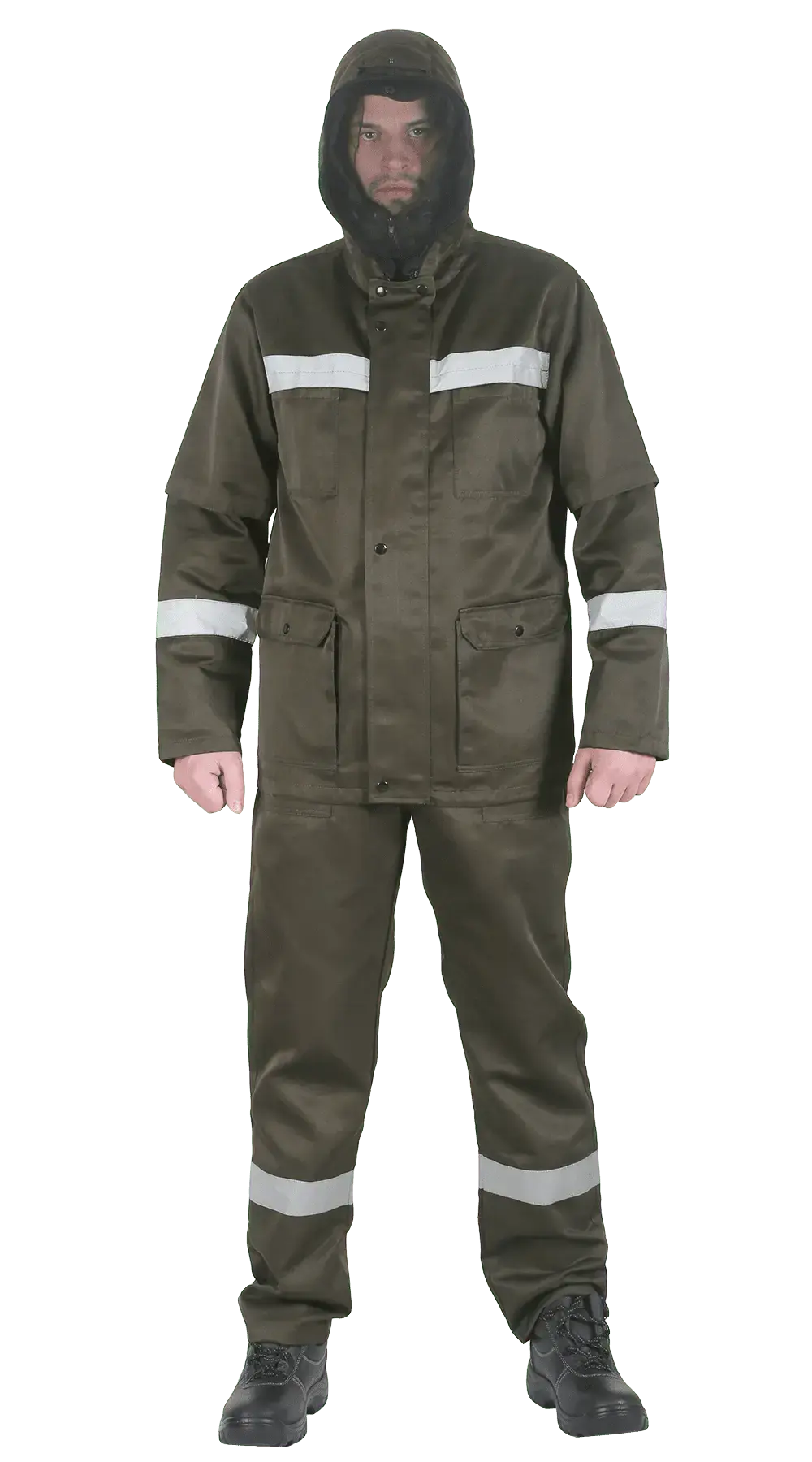 Костюм рабочий мужской летний RONTA KS285 темно-зеленый